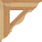 Ekena Millwork Funston Traditional Rough Sawn Bracket, Western Red Cedar, 6"W x 26"D x 26"H BKT06X26X26FST01RWR - alternate 2